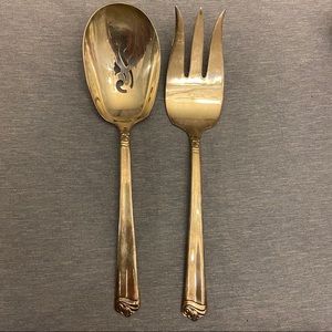 Holmes and Edwards IS Serving Spoon & Folk